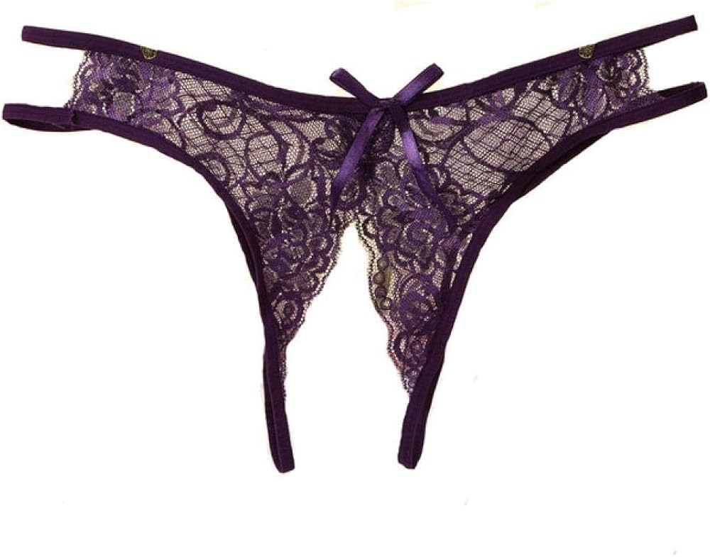 Intimo da donna in pizzo Mutandine senza cuciture Mutandine trasparenti