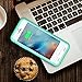 iPhone 6S Battery Case - iPhone 6 Battery Case, Trianium Atomic S iPhone 6 6S Portable Charger Charging Case [White/Turquoise]-3100mAh Battery Pack Juice Bank [MFI Apple Certified]