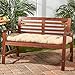 Greendale Home Fashions Outdoor 51-inch Bench Cushion, Stone