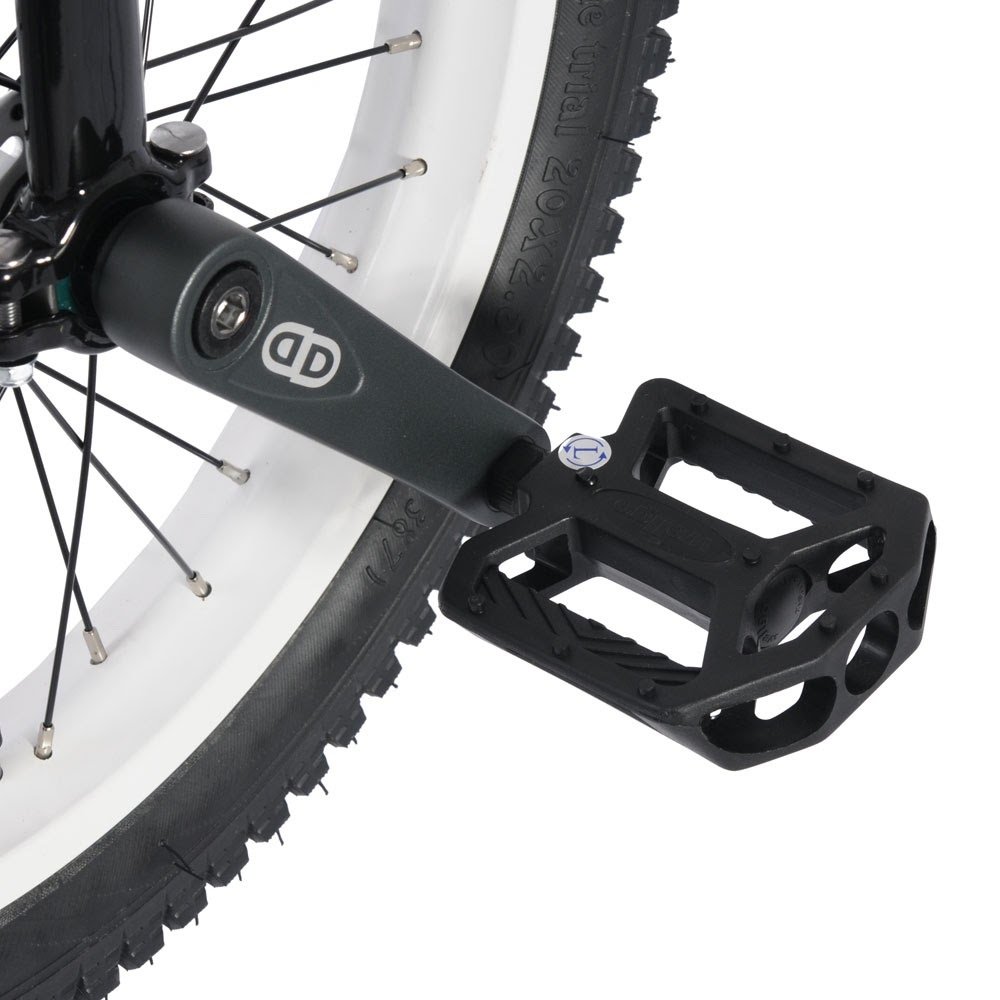 Impact 19'' Athmos Unicycle Black- White Rims - Ready to Ride Trials Package - High Performance Unicycle