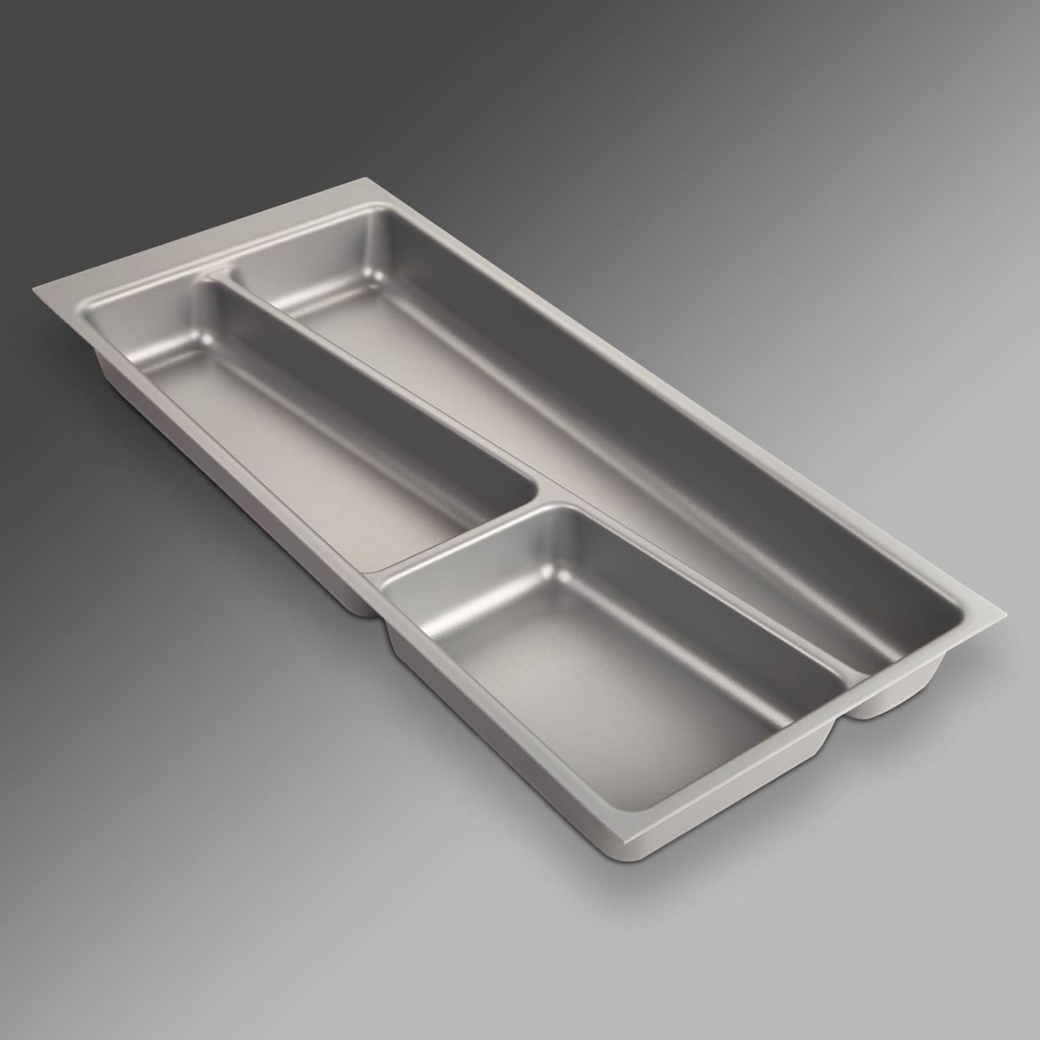 Cubertero: 462 x 205 mm Color Gris Argentado SO-TECH® Cubertero ORGA