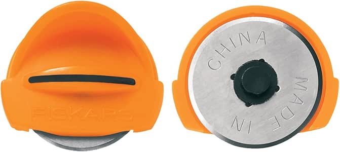 thumbnail image 2 of Fiskars Titanium Rotary Blade 45mm - WILLIAMSONS HABERDASHERY 2 of 12