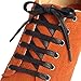 Shoemate Flat Waxed Cotton Shoe Laces for Boots & Dress Shoes, Shoe Strings,Navy, 48
