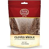 Whole Cloves 7 Oz Bag - Great for Foods, Tea, Pomander Balls, and Even Potpourri - by Spicy World