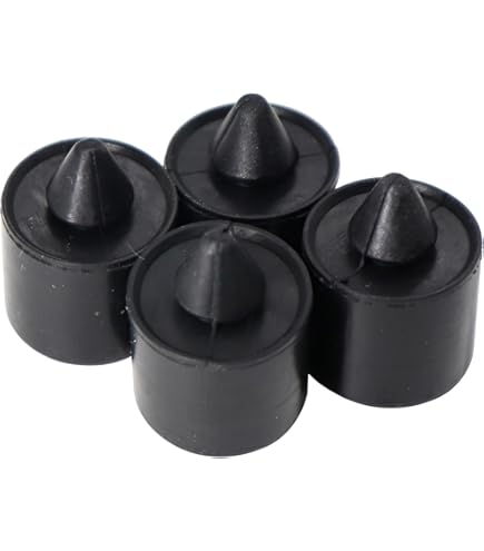 Car Door Bump Stop Rubber Cushions - 4 PCS Set For Nissan Armada, Infiniti QX80, Q50, Q60 - Reduces Noise & Damage