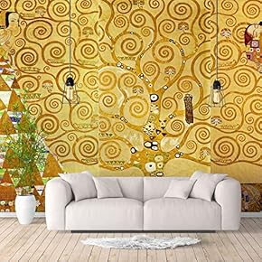 Wall Murals for Bedroom Starry Night by Van Gogh Famous Paintings Large Removable Wallpaper Peel and Stick Wall Stickers - 66x96 inches