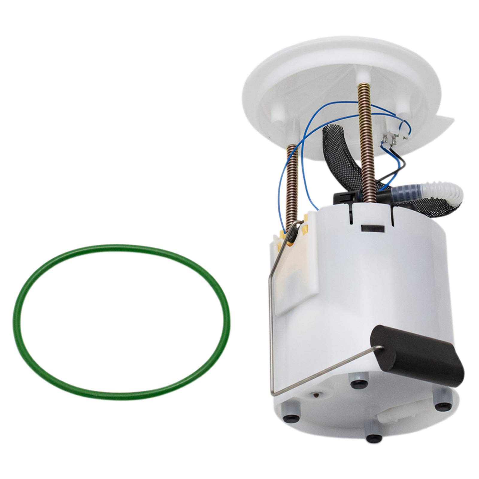 TRQ Fuel Pump Module Assembly Gasoline Sending Unit Strainer Gasket Compatible with 2009-2011 Ford Focus