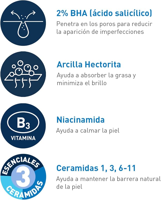 , Gel de Limpeza de Controlo de Imperfeições, Ácido Salicílico a 2%, 473 ml