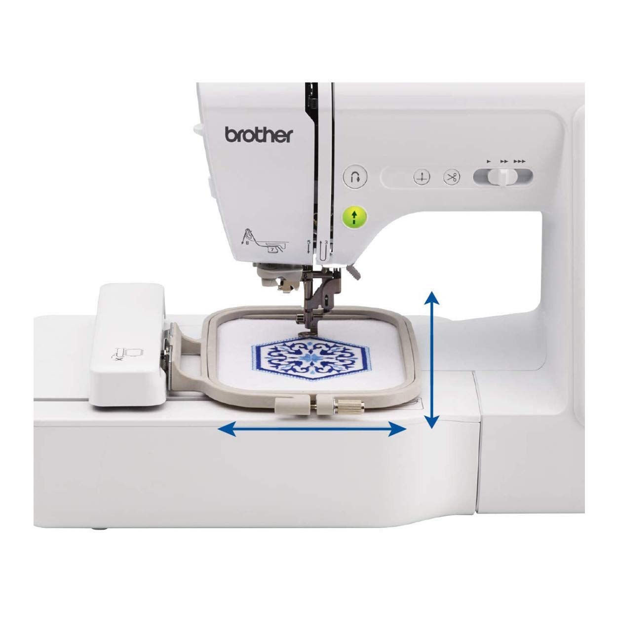 Brother SE600 Sewing And Embroidery Machine, 80 Designs, 103 BuiltIn Stitches, Computerized, 4