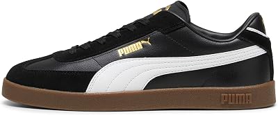 Club II Era Sneaker Mixte, Puma Black Puma White Puma Gold, 42 EU