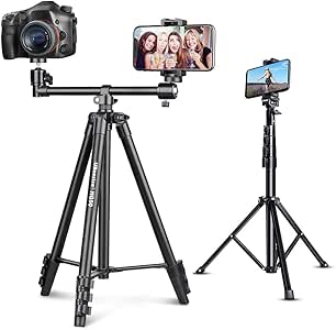 Amazon.com: UBeesize 51" Extendable Tripod Stand Bundle ...