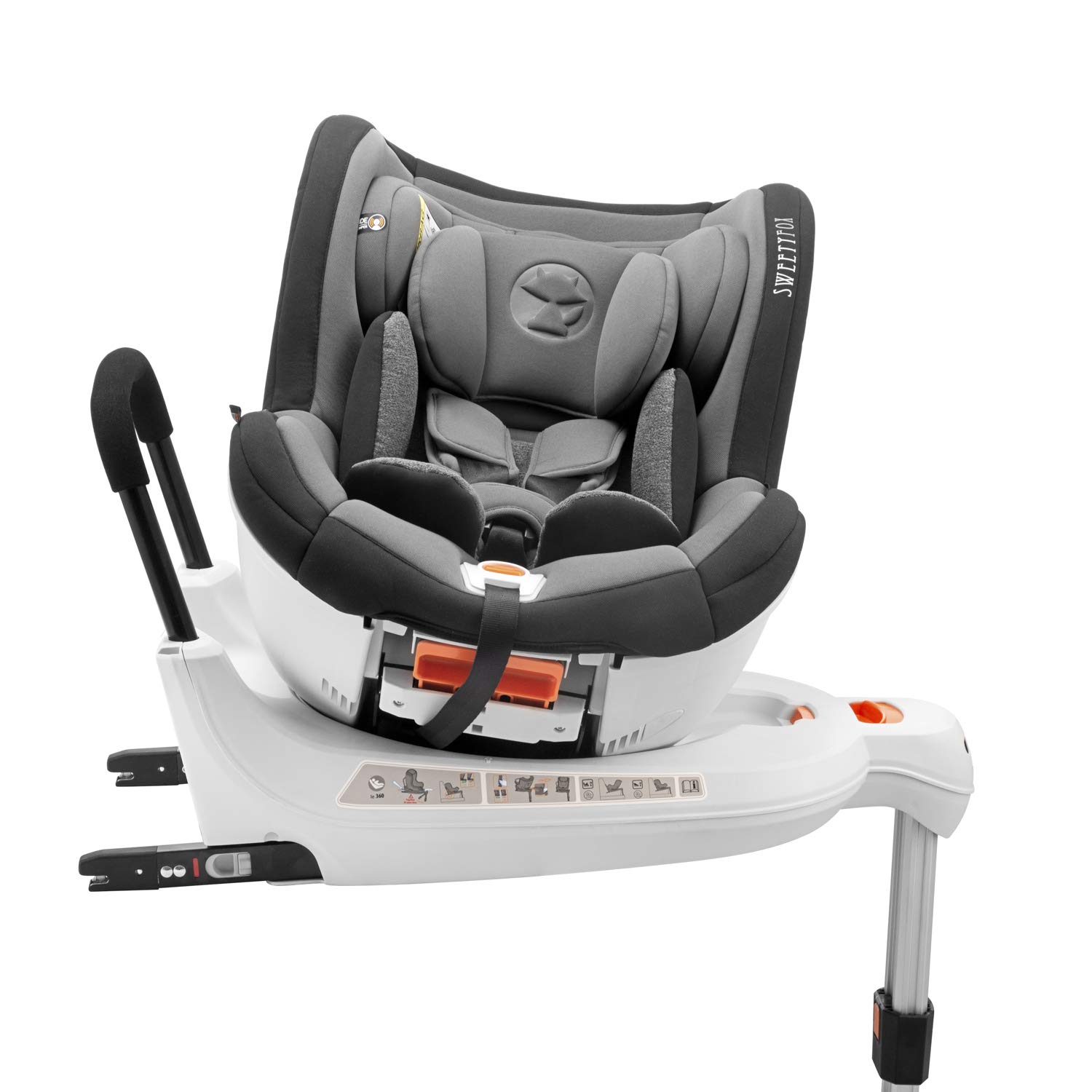 Kinderautositz Drehbar 018kg, 360°, Isofix, Gruppe 0+/1, ECE R44/4 Norm (Maximale Sicherheit Kinderautositz Drehbar 018kg, 360°, Isofix, Gruppe 0+/1, ECE R44/4 Norm (Maximale Sicherheit