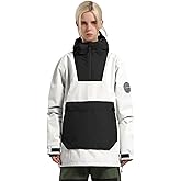 GSOU SNOW Women Ski Jacket Snow Coat Waterproof Windproof Snowboarding Jacket Coat Insulated Warm Winter