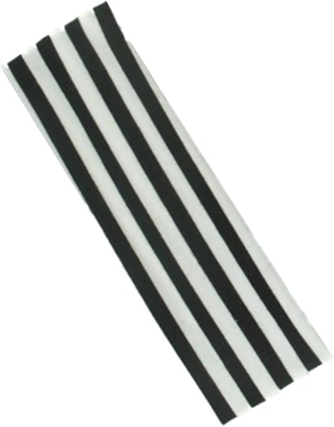 Black And White Stripe Stretch Boho Headband Hair Band 5 5cm 2 2