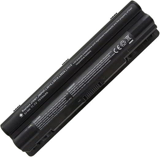 Amazon Com 9 Cell Lithium Ion Laptop Battery Replacement For Dell Xps 14 Xps 15 Xps 17 312 1123 J70w7 Jwphf