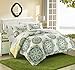 Chic Home Ibiza 3 Piece Duvet Cover Set Bedding with Decorative Shams, King, Yellow