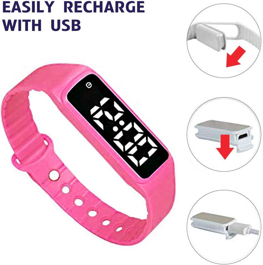 e-vibra Potty Training Watch, Silent Vibrating Alarm Reminder Watch - Image 4