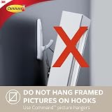 Command Decorative Double Hook Matte Black Metal Medium 2 Hooks 1.8kg Damage view 6