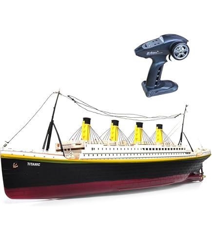 RBLOCTOYNY LHD-881 1/390 Scale 2.4G RC Battleship Model - Twin