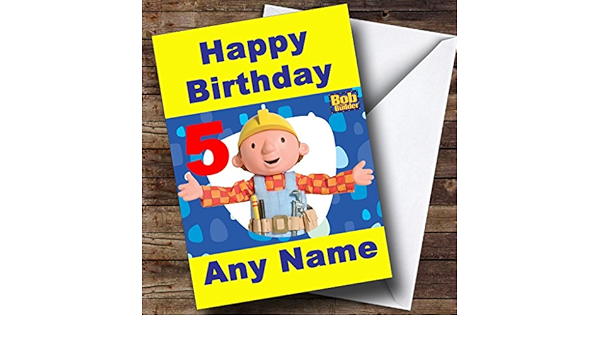 Gepersonaliseerde Bob De Bouwer Verjaardagskaart Amazon Nl Kantoorproducten Bob De Bouwer Verjaardagskaart
