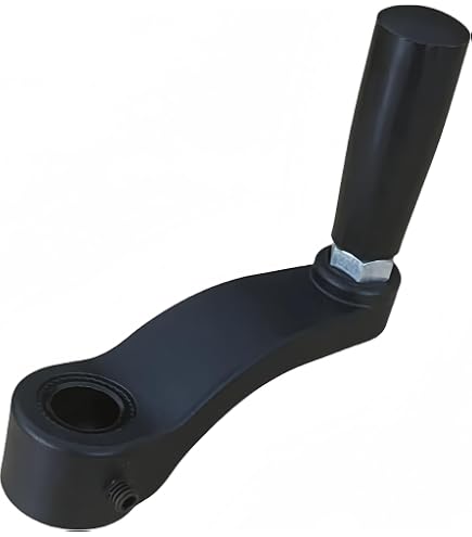 Manivelle Pliante Avec Trou Rond/carré 8mm-17mm - Pour Machine, Atelier - Nylon - Neuf