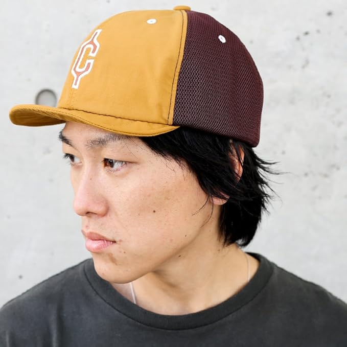 Amazon Clef クレ 60 40 メッシュ ワイヤード ショートブリム ベースボールキャップ 帽子 6040 Mesh Wired B Cap メッシュキャップ アウトドア キャップ ベージュ キャップ 通販