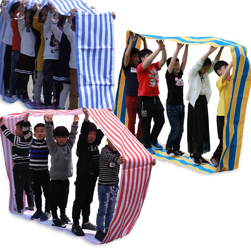 Photo 1 of AMYESE Teamwork Games Group Activity Mat - 3pcs Circular Mat for Teenagers Adults Relay Race, Kids Elementary School Field Day Team Building Game, Church Rally, Gym Class Exercise, Family Reunion Fun