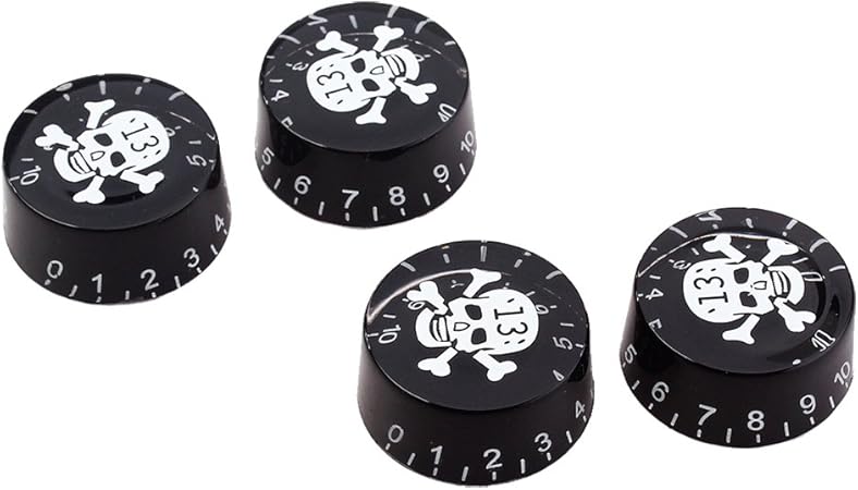 Healifty - Botones de guitarra (4 unidades, control de la velocidad de