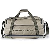 Eberlestock Hyllus Duffel Bag for Men - Durable, Water-Resistant, Small Men's Duffle Bag with Zipper Pockets, Ideal for Travel & Gym, Tactical Gear Bag, Hunting, Fishing, Camping - Dry Earth, 45L