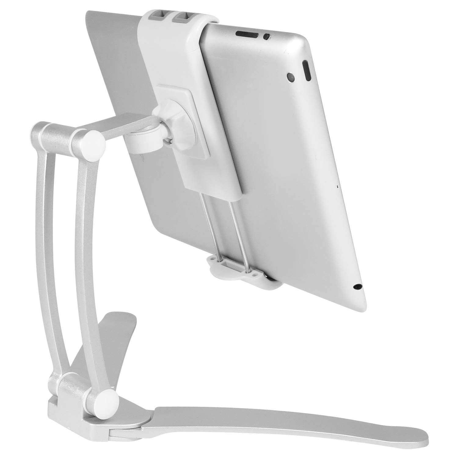 Macally STANDWALLMOUNT 2-in-1 wall mount and counter top/table stand for tablet/smartphone up to 11"