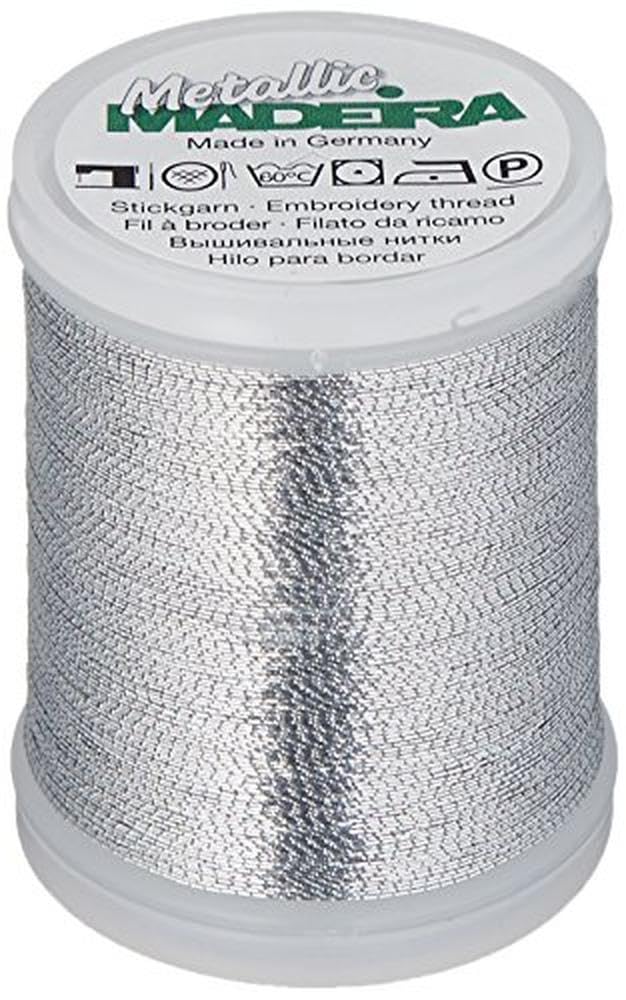 Madeira M9842-ALU Thread, Nylon, Aluminium, 200 m โ image 1