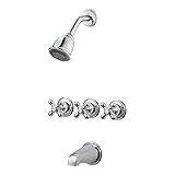 Pfister LG01-8CBC 3 Tub & Shower Faucet with Metal