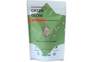 Organic Shelled Pistachios – Unsalted & Unroasted (Raw), Vegan & Gluten-Free, Vacuum-Sealed • Resealable Pouch, 7 oz (200 g) 
