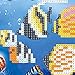 Whitelotous 5D Diamond Painting Underwater World DIY Embroidery Cross Stitch Kit Bedroom Decor 16 X 12