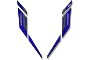 Resin Bike Motorcycle 3D Stickers Compatible with Yamaha Tracer 900 and 900 GT 2018 2020 Midnight Black and Tech Black. Front