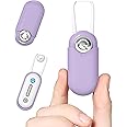 QicoBay C1S Reusable Flosser Set, Auto-Restringing Flosser with Replaceable Floss Capsule, Multi-Hygiene, Portable Travel Floss, Recyclable Zero Waste, Unflavored(Dawn Purple)
