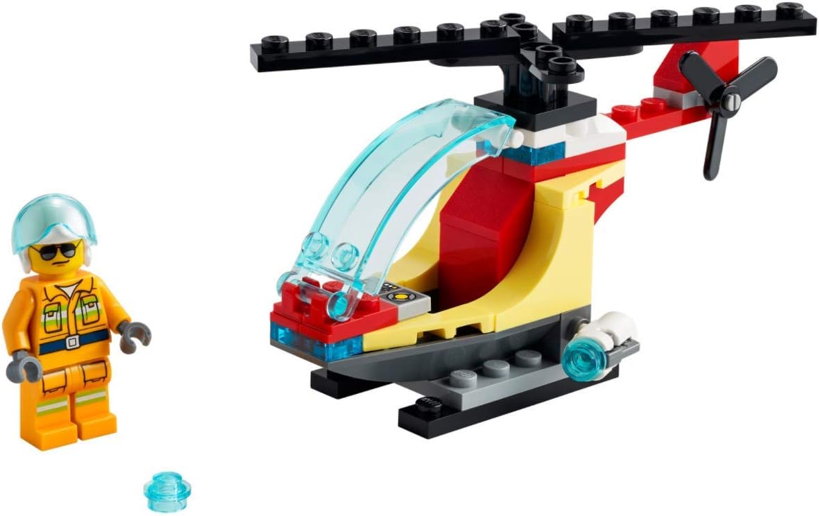 LEGO City Fire Helicopter polybag - 30566, Multicolor, 40 - Image 3