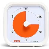 TIME TIMER 30 Minute MOD Education Edition ⁠&mdash; Visual Timer with Desktop Software for Kids Classroom Learning, Session Timer, Study Tool and Office Meetings with Silent Operation (30min)