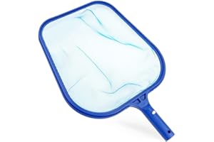 Pool Skimmer Net, Professional Rapid Salvage Debris for Clean Swimming Pools, Ponds, Hot Spring Pools (17 Inch)