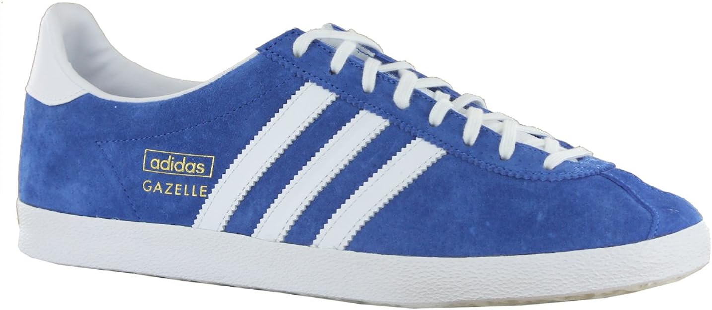 mens light blue gazelles