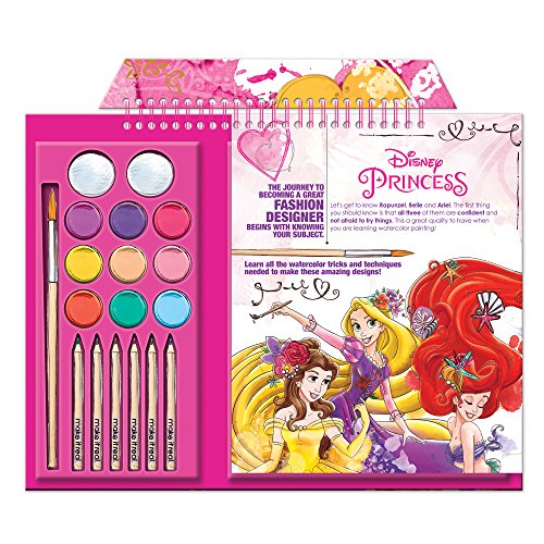 Make It Real - Disney Princess Fashion Watercolor Sketchbook. Disney ...