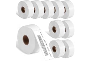 COLORWING Compatible with Dymo 30252 (1-1/8" x 3-1/2") Address Barcode Labels, 28 x 89 mm for Dymo LabelWriter 450, 450 Turbo