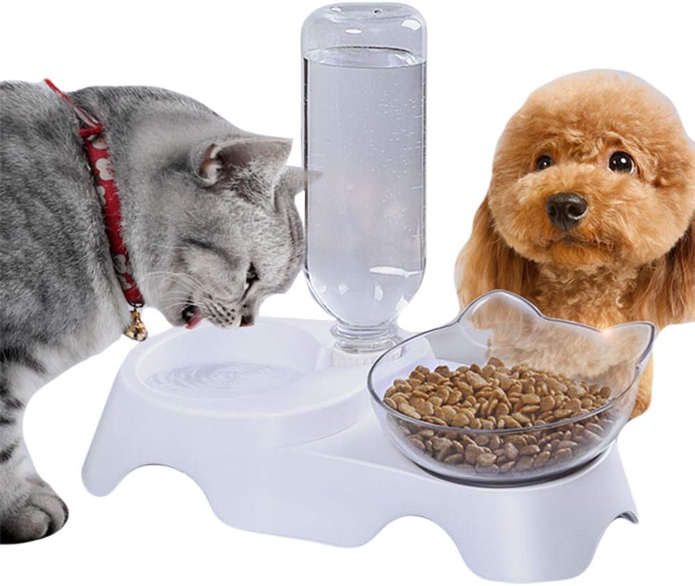 water dispenser with dog bowl