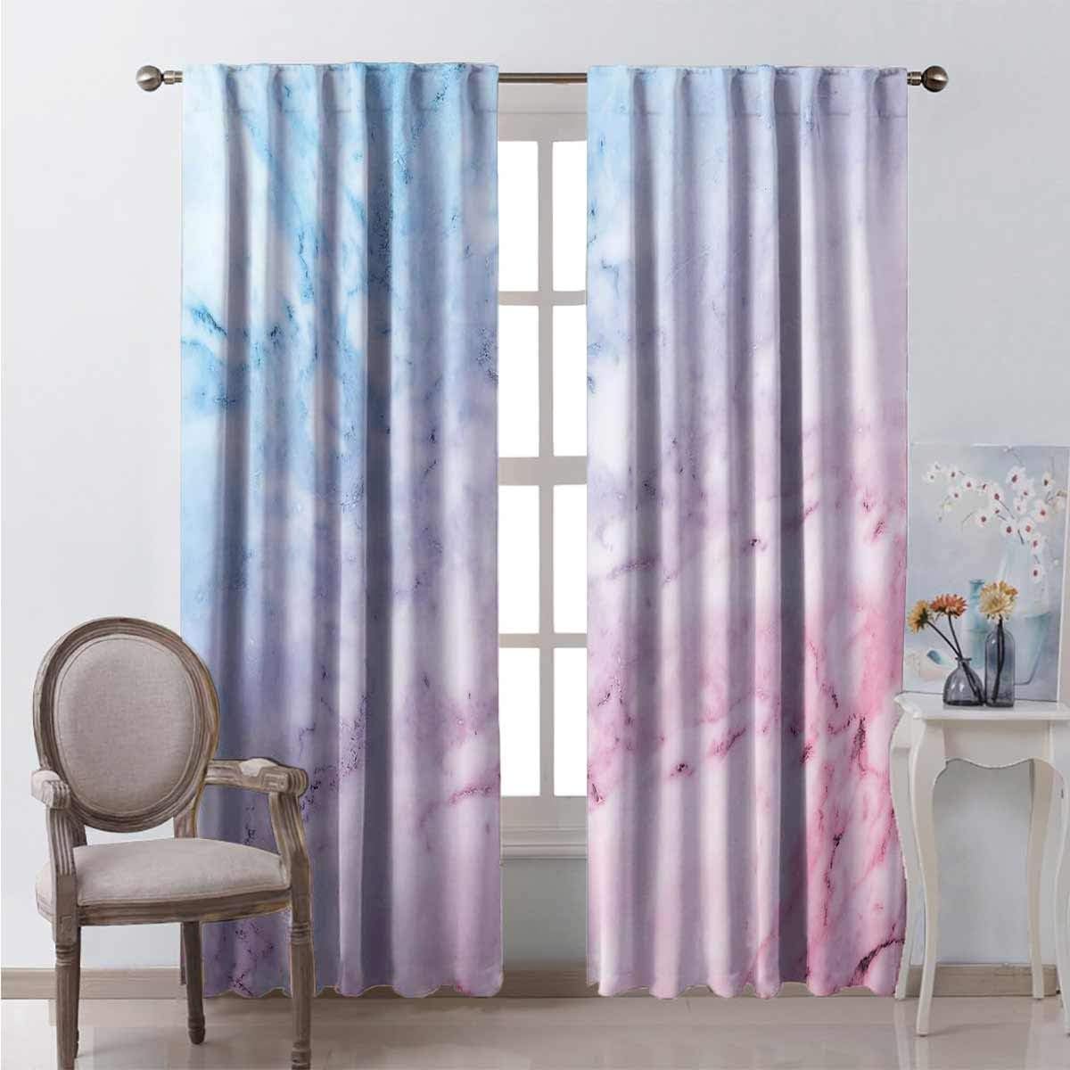 Amazon.com: Toopeek Blackout Curtain Pastel Cloudy Antique 2 Panels W84