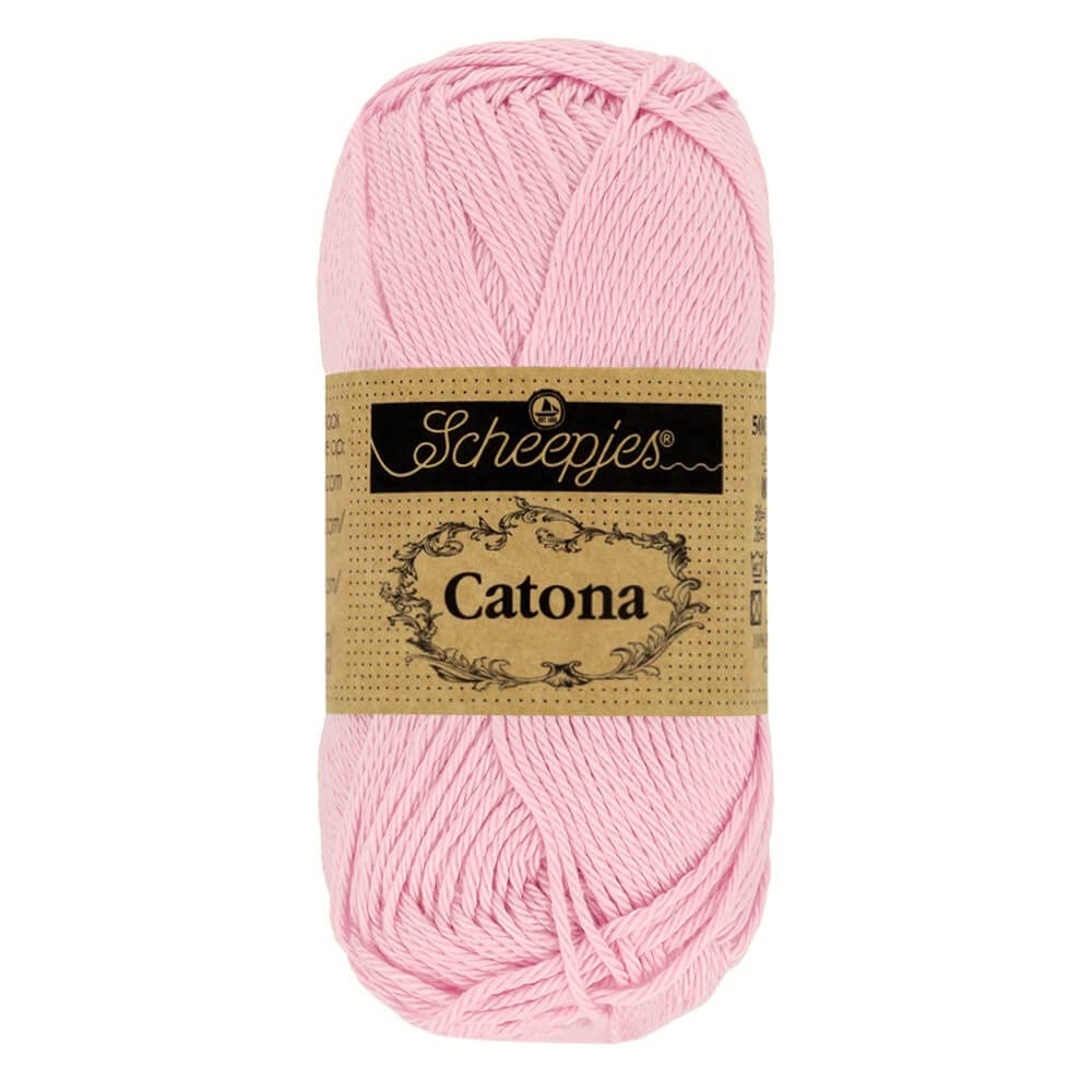 Scheepjes - Scheepjes Catona 246 ICY Pink Yarn - 10x10g — image 1
