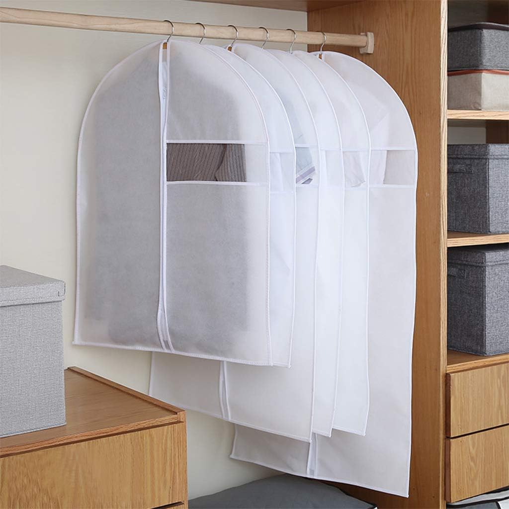 Housse Lavable Pour Costumes Jiacuo Ensemble De Sac De Rangement Et De Voyage Manteaux Robes Costumes Vetements Courts Rangement Et Organisation Rangement Pour Vetements Et Penderies gd In
