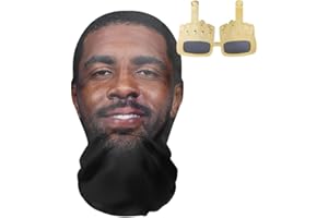 HANICAMOLA Owen Face Mask Mesh Baraklava Hat Realistic Star Headgear Funny for Cosplay Props Costume Halloween