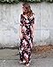 Kshion Women V Neck Boho Long Maxi Evening Party Beach Dress Floral Sundress