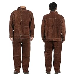 Brown,3XL,Work Overall Uniform Men Women Working