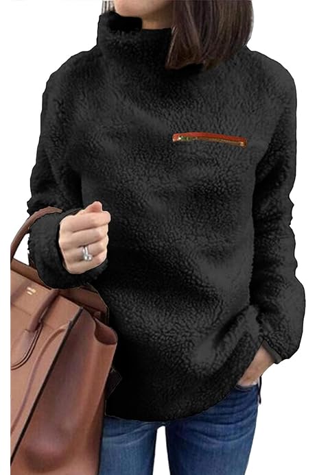 wubby fleece pullover plus size